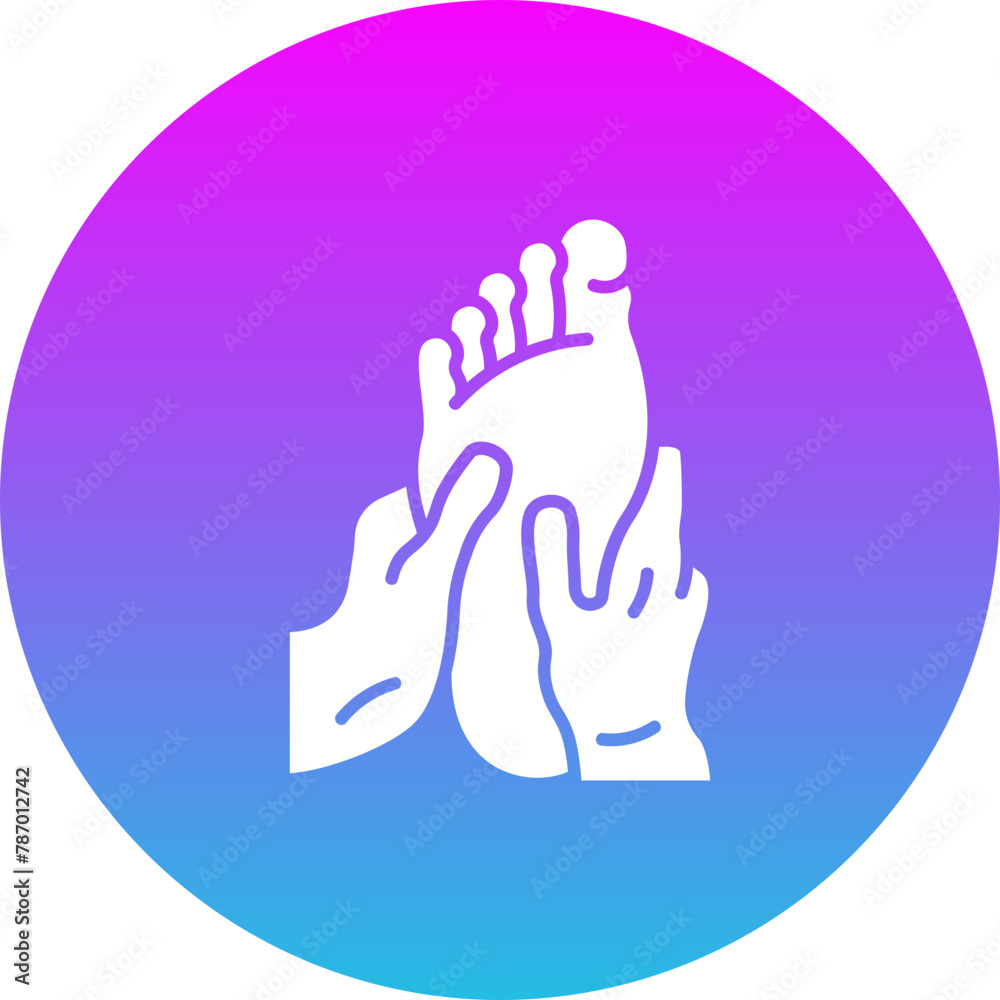 Foot Massage Icon Foot Massage Icon