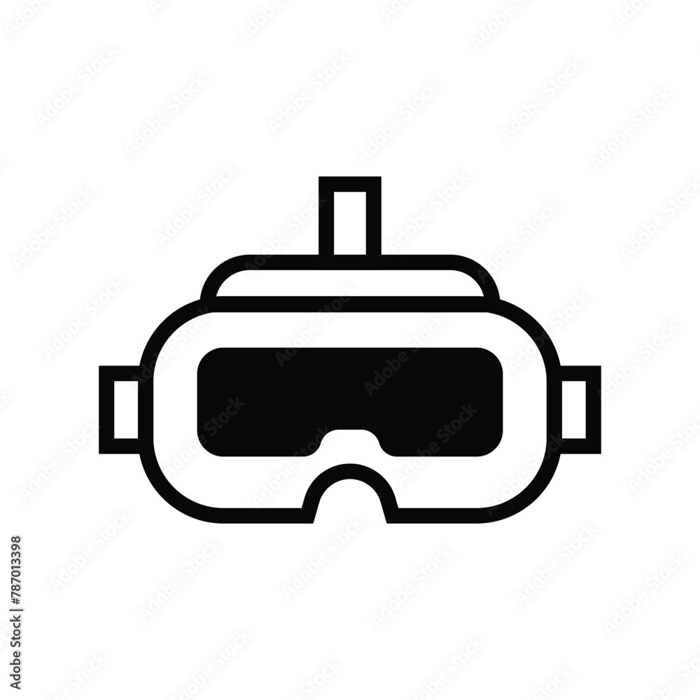 VR icon design template isolated illustration VR icon design template isolated illustration