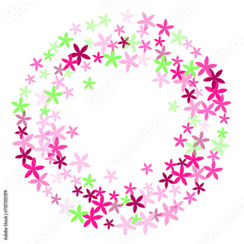 Rain Lily minimal flowers vector design. Pretty garden blossom shapes scatter...