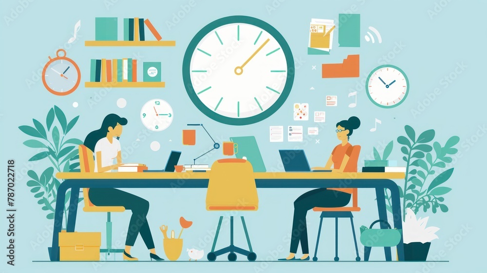 the impact of flexible working hours on the productivity and well-being of remote teams.