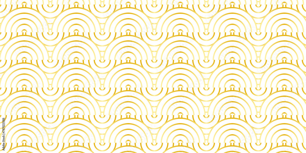 Overlapping Pattern Minimal diamond geometric waves spiral and abstract circle wave line. yellow and wood color seamless tile stripe geometric create retro square line backdrop pattern background. Overlapping Pattern Minimal diamond geometric waves spiral and abstract circle wave line. yellow and wood color seamless tile stripe geometric create retro square line backdrop pattern background.