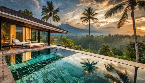 Modern VIlla in the Jungle with Infinity Pool © Niklas