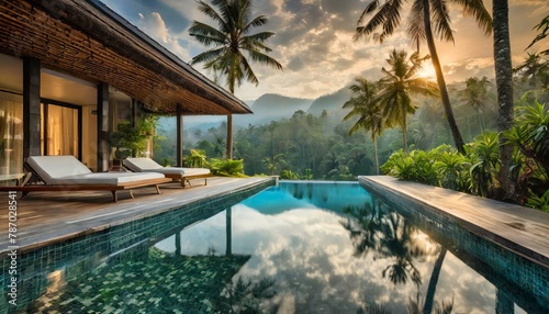 Modern VIlla in the Jungle with Infinity Pool © Niklas