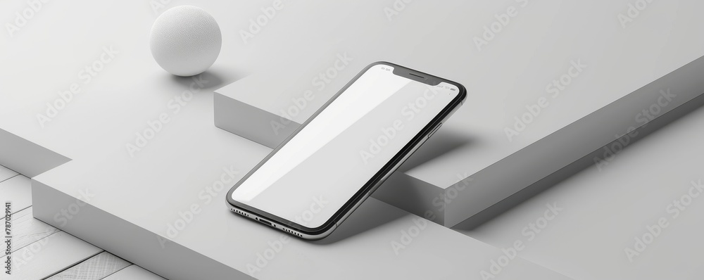 Smartphone Mockup, phone mockup, mobile, mockup, iphone, Realistic front view smartphone mockup Mobile phone, blank screen Smartphone