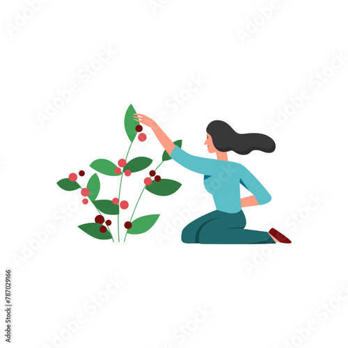 pose of people keeping the earth clean earth day photo