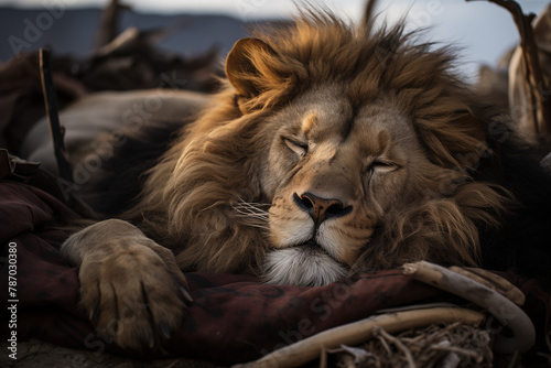 Sleeping Lion
