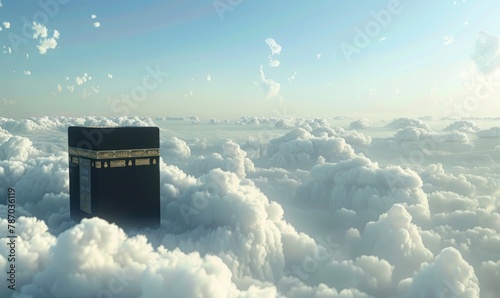 Kaaba amidst clouds a spectacle
 photo