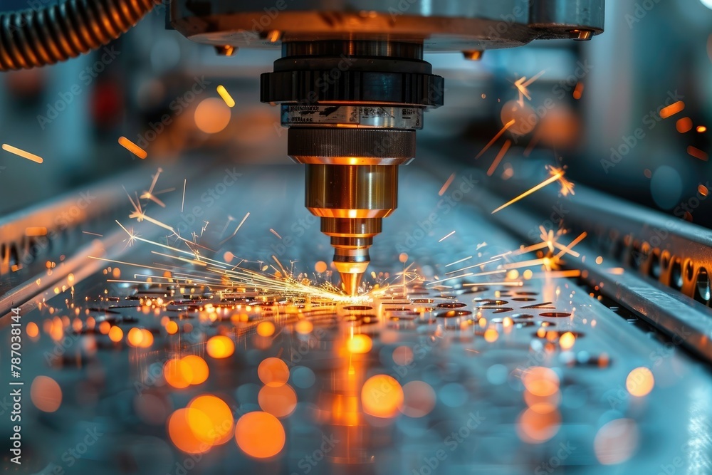 an assembly line in a modern electronics manufacturing facility professional photography an assembly line in a modern electronics manufacturing facility professional photography