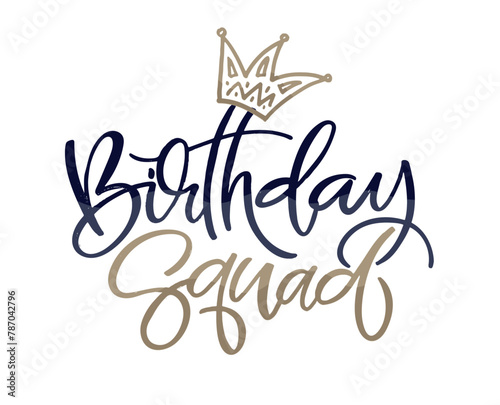 Happy birthday - cute hand drawn doodle lettering postcard. Time to  celebrate. Make a wish. Birthday Party time - label for banner, t-shirt design. 100% vector