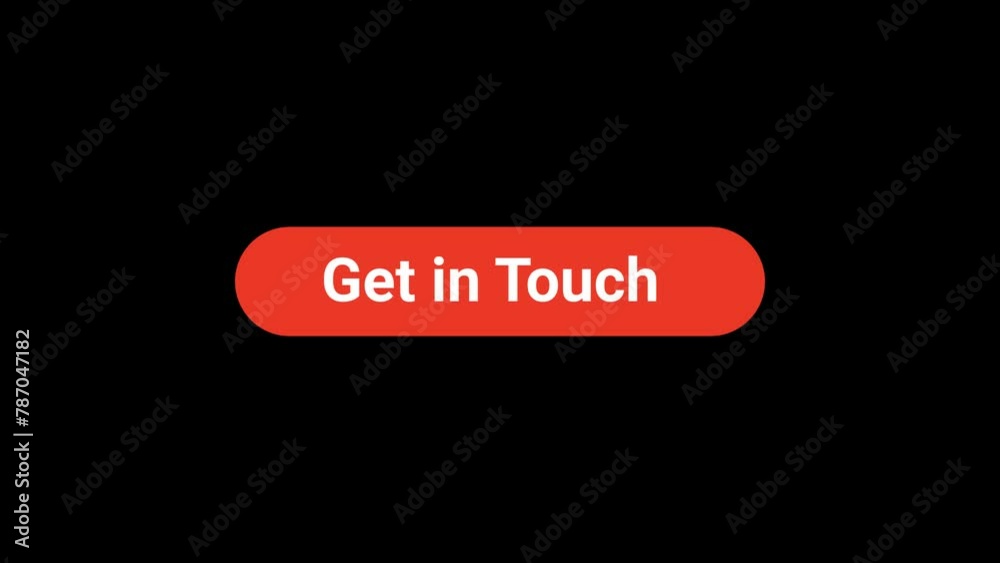 Get in touch Button click Animation with Transparent Background Get in touch Button click Animation with Transparent Background