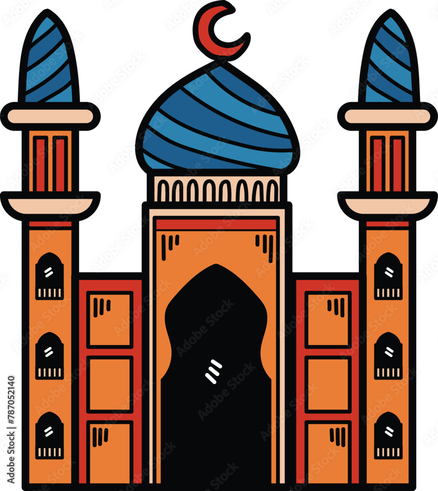 Fototapeta premium A building with a dome give the building a sense of warmth and spirituality