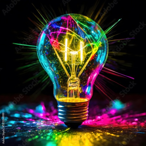 Spectacular Spark: The Luminous Burst of Innovation