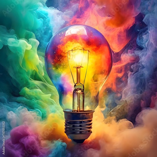 Vivid Thoughts: The Glow of Imagination