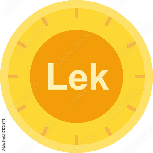 Albania Lek Coin Icon