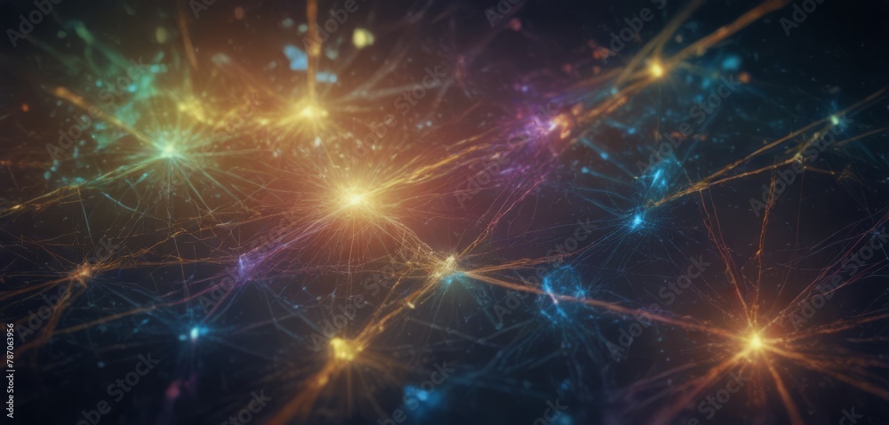 Fototapeta premium Abstract polygonal light background