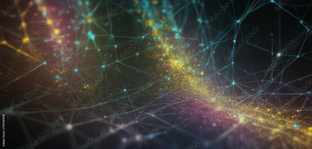 Abstract polygonal light background Abstract polygonal light background