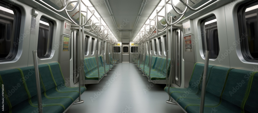 interior of the train