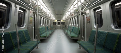 interior of the train