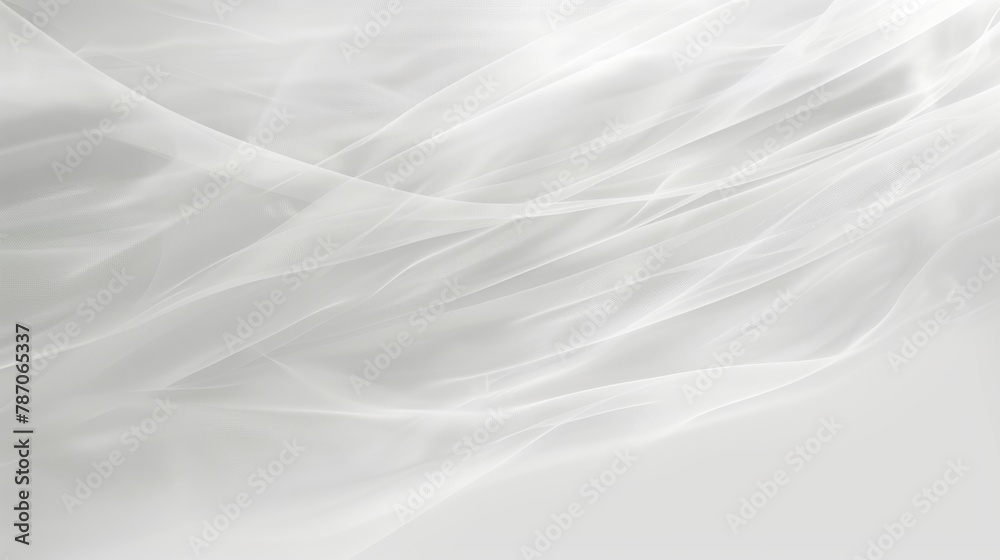 Abstract white background with smooth lines Abstract white background with smooth lines