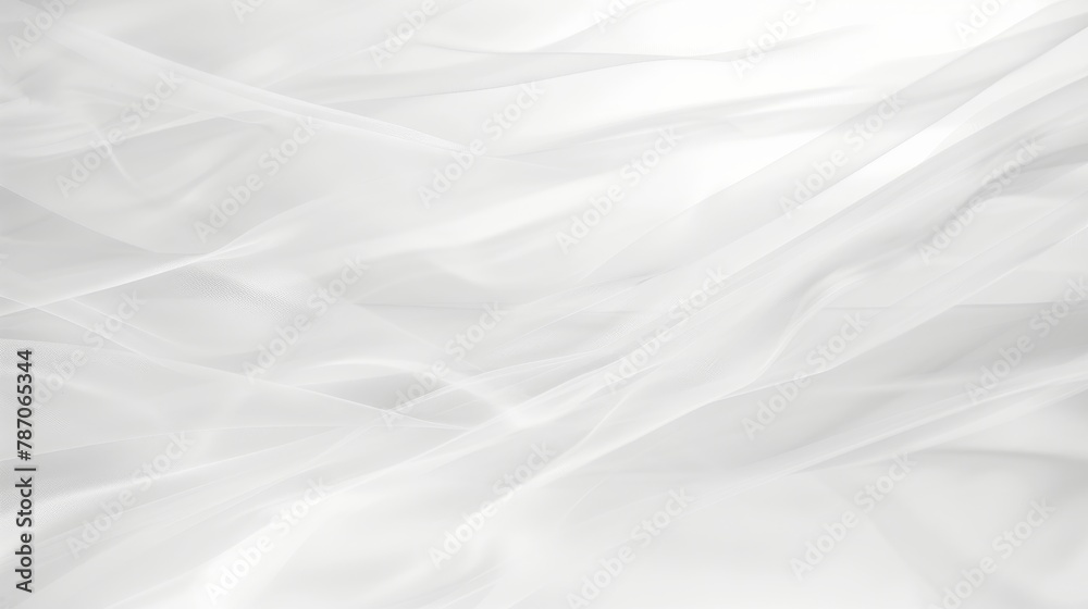 Abstract white background with smooth lines Abstract white background with smooth lines