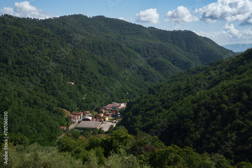 Historic paper factories near Villa Basilica, Tuscany, Italy © Claudio Colombo