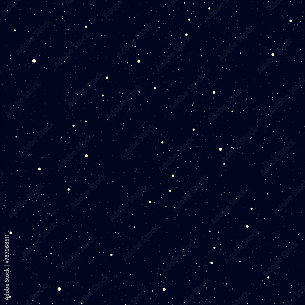 starry night sky with stars