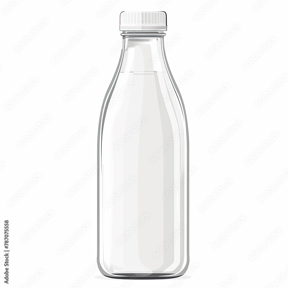 empty clear glass bottle empty clear glass bottle