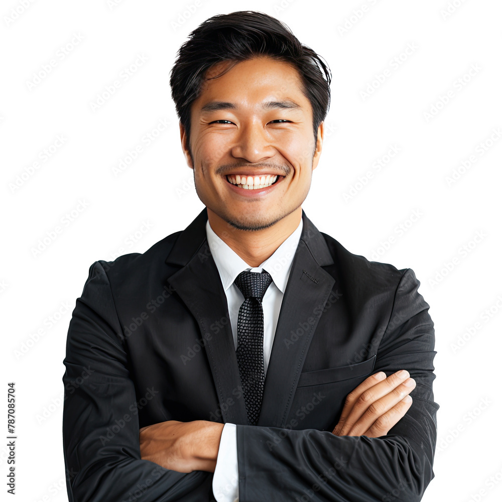 Asian businessman portrait. Businessman wearing black suit. Asian businessman portrait. Businessman wearing black suit.