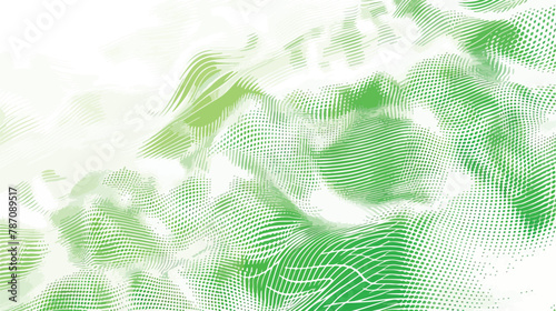 Light Green vector texture with wry lines. Creative illustration © Jasmin