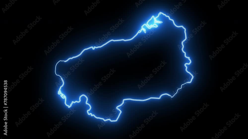 map of Esmeraldas in ecuador with glowing neon effect map of Esmeraldas in ecuador with glowing neon effect