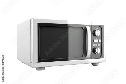 Microwave stove .isolated on white background
