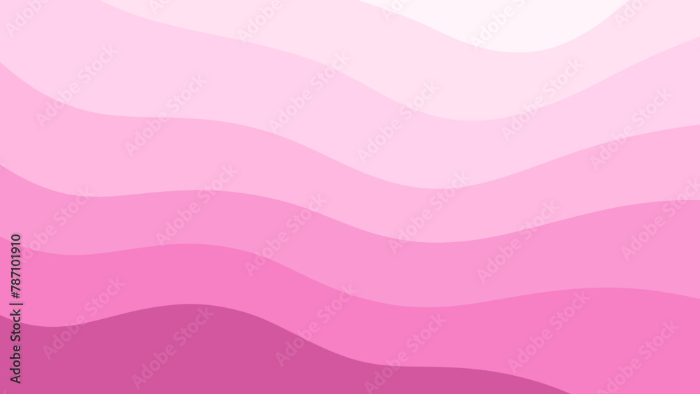 Abstract background with pink wave seamless pattern template design