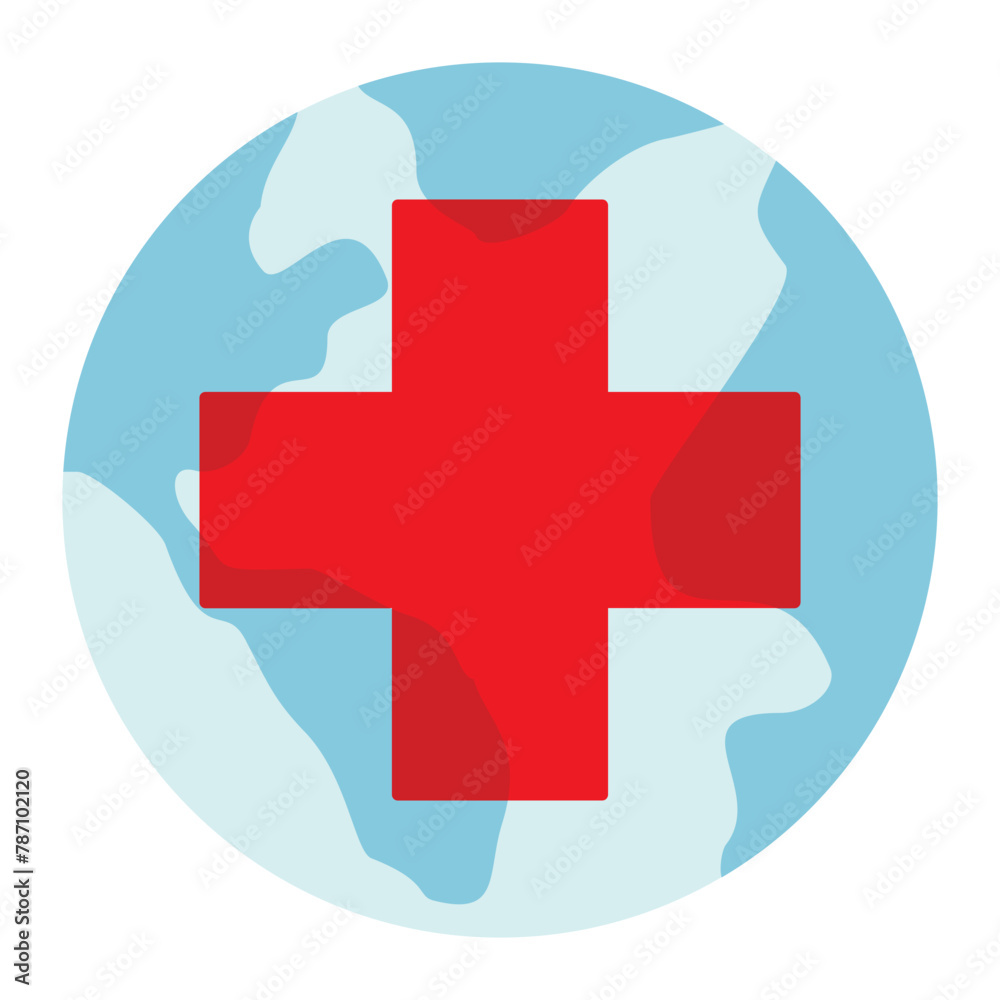 Obraz premium World Red Cross Day Vector 