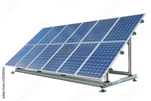 Solar panels Alternative electricity source and sustainable resources vector illustration.isolated on white background