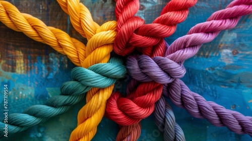 Person Pulling Rope With Hands