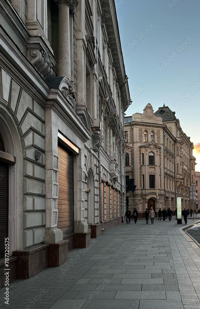 Fototapeta premium Historic City Street