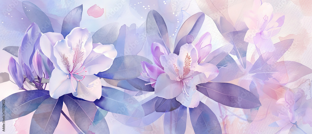 a two flowers that are in the picture a two flowers that are in the picture