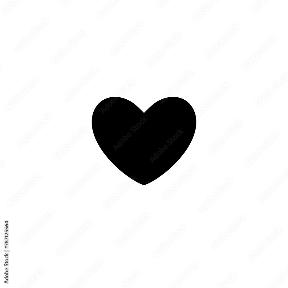 Love icon isolated on transparent background 