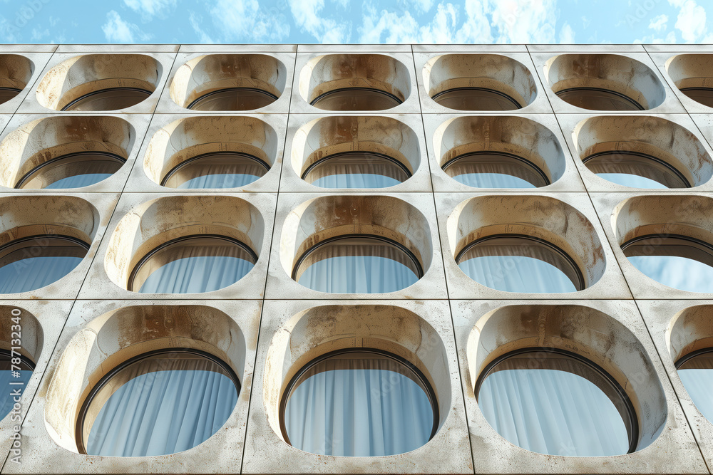 Abstract Architecture Background, Generative AI