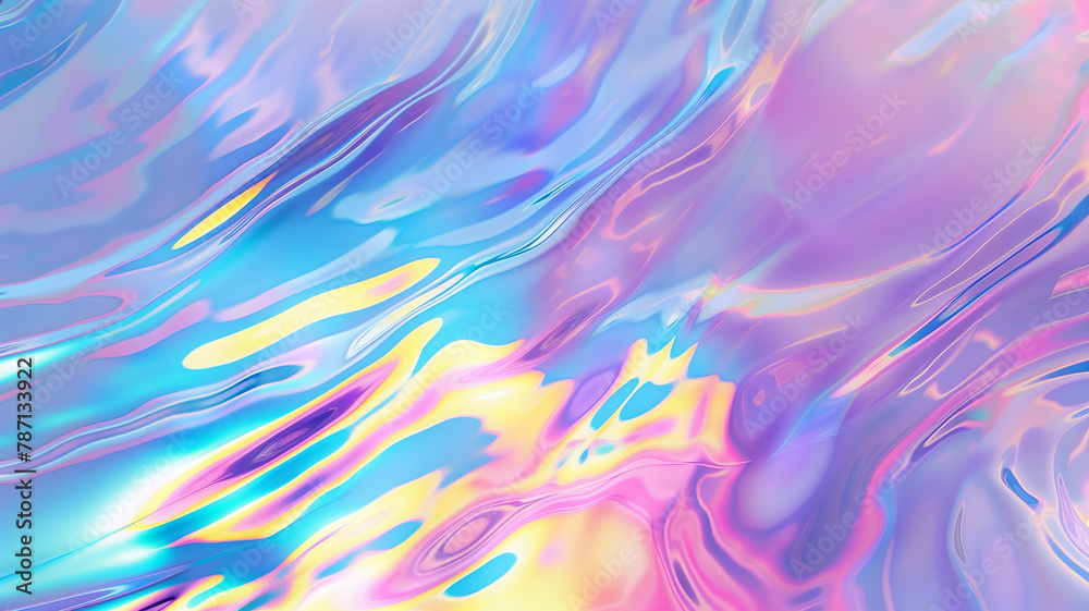 Iridescent grainy texture on a fluid gradient, suitable for dynamic social media banners and innovative headers Iridescent grainy texture on a fluid gradient, suitable for dynamic social media banners and innovative headers