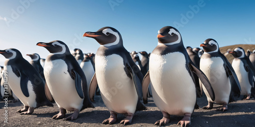 group of penguins