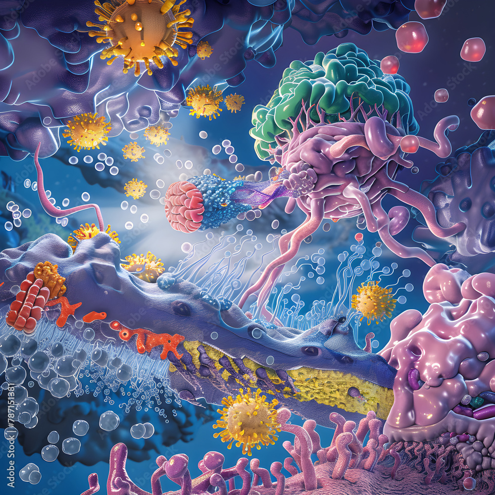 Intricate Map And Functional Diagram Of Natural Killer Cell Receptors