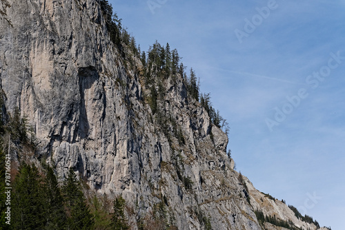 rocky mountains in the austrian alps