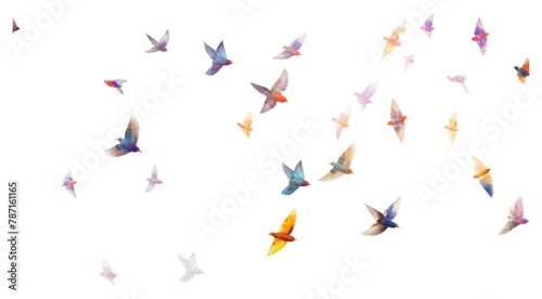 PNG Flying flock bird backgrounds.