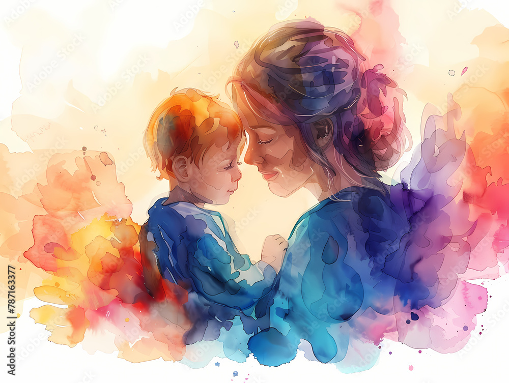 Mother and child - Happy Mother's Day Mother and child - Happy Mother's Day