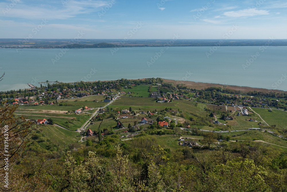 View of the lake. View of the lake.