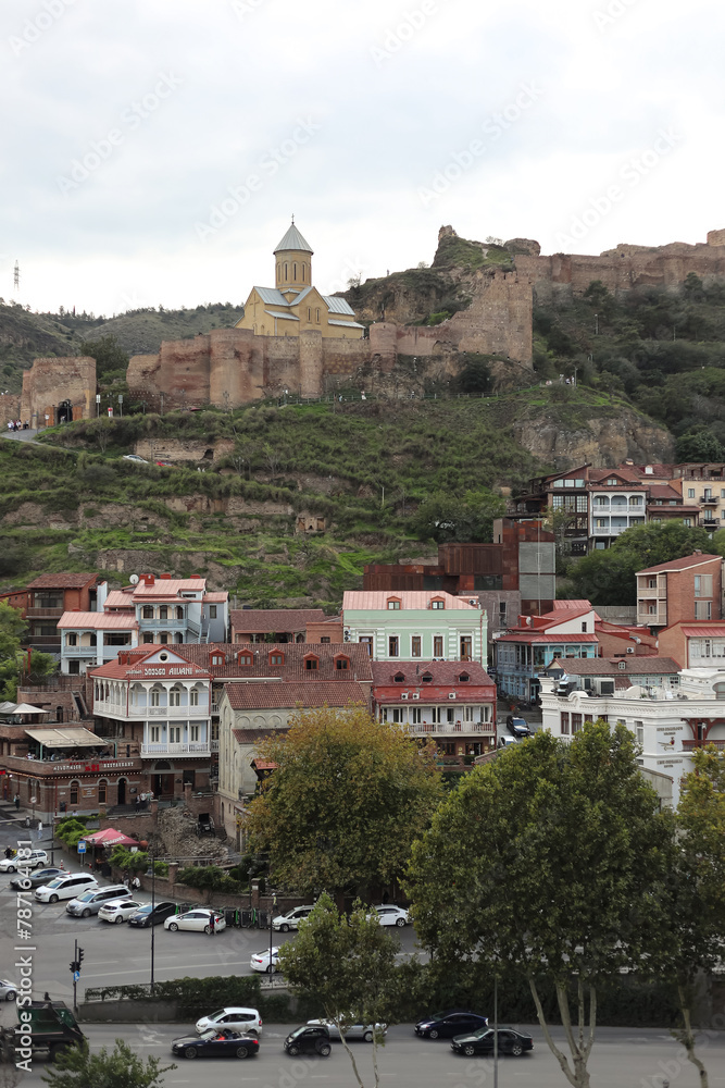Narikala fortress in Tbilisi