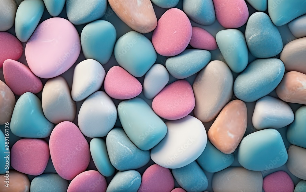 Colorful Pebble Background Colorful Pebble Background