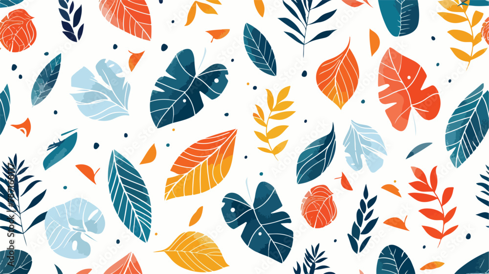 Seamless pattern illustration. Digital paper illustration