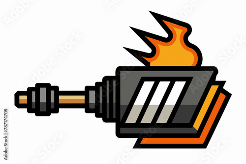 ignition coil vector illustration